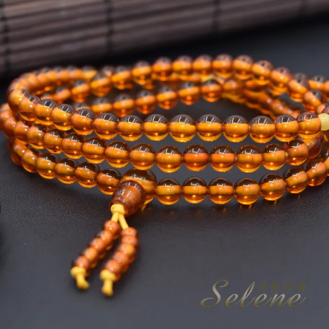【鑫運來】◎琥珀108顆念珠(#1)