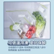 【BOBOLIFE】食物保鮮袋 3入組(小20入 中15入 大10入 雙層密封保鮮袋 食物夾鏈袋)