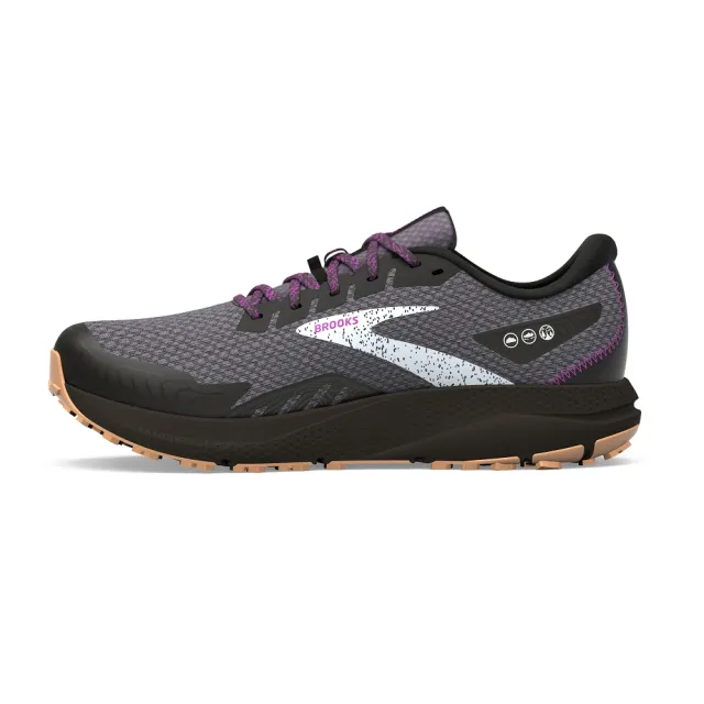 【BROOKS】女鞋 慢跑鞋 越野系列 DIVIDE 4 GTX(1203931B073)