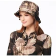 【Lynx Golf】女款潮流百搭系列歐洲進口布料造型遮陽時尚筒帽可調節式漁夫帽(黑色)