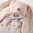 【10cmois】日本mini me可收納六層紗動物蓋被-贈心意禮袋(新生兒寶寶彌月禮小被毯安撫巾)