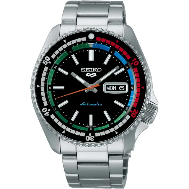 【SEIKO 精工】5 Sports 55周年現代詮釋版 1969 機械錶 指針錶 手錶 禮物 畢業(SRPK13K1/4R36-15D0D)