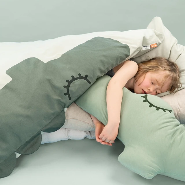 Leafbaby 雙面泡泡娃娃枕&毯組合-多款任選(兒童枕頭