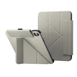 【SwitchEasy 魚骨牌】iPad 10代 10.9吋 Origami 多角度支架折疊式保護套(皮革內襯 耐髒防滑)