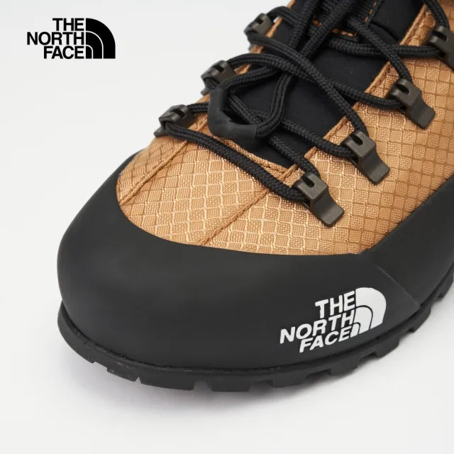 【The North Face 官方旗艦】北面UE男女款卡其色抓地耐磨休閒靴｜817BKOM