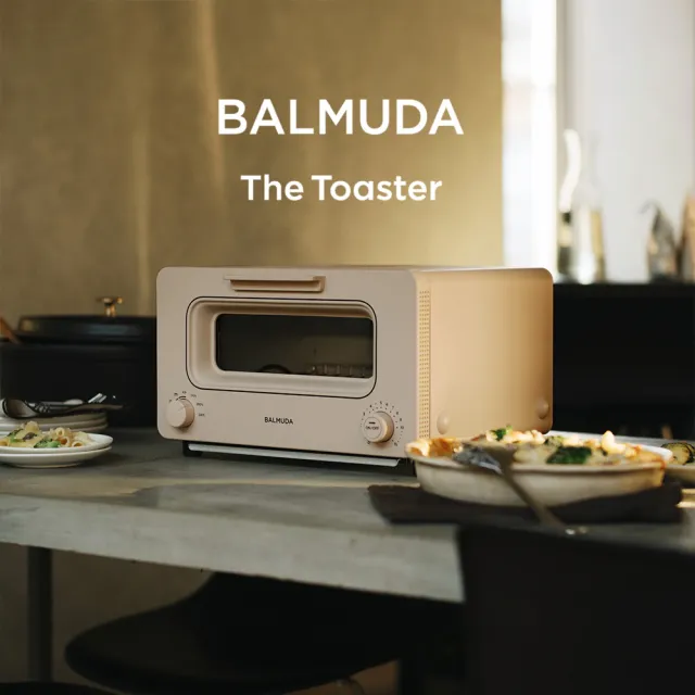 【BALMUDA】The Toaster 蒸氣烤麵包機(奶茶K05C-BG)