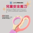 【NIKKEN】日本兒童安全剪刀(日本鋼材 不銹鋼 附保護套)