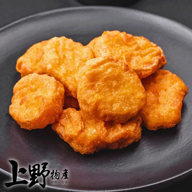 上野物產 12包 酥脆小巧雞塊(500g±10%/包)