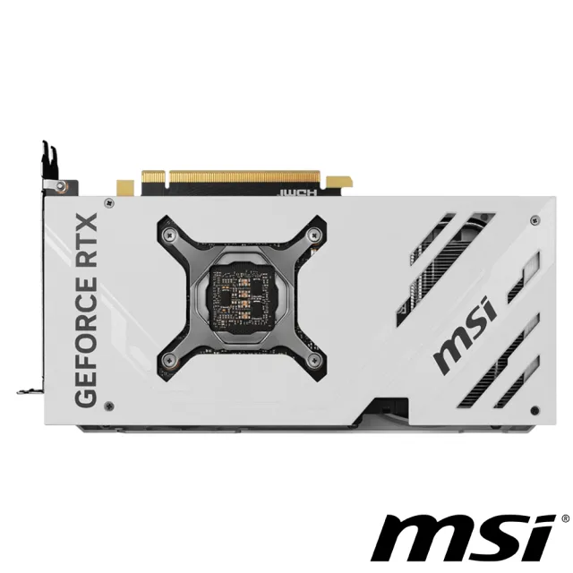 【MSI 微星】GeForce RTX 4070 VENTUS 2X WHITE 12G OC 顯示卡(白色版本)