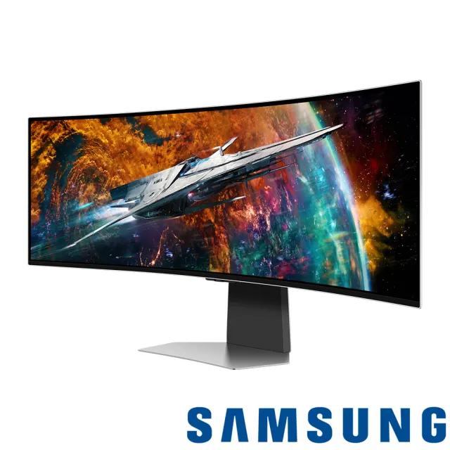 【SAMSUNG 三星】S49CG954SC Odyssey OLED G9 49型 5K 240Hz曲面電競螢幕(1800R/內建喇叭/0.03ms)