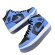 【NIKE 耐吉】休閒鞋 Air Jordan 1 Mid 男鞋 藍 黑 AJ1 1代 University Blue(DQ8426-401)
