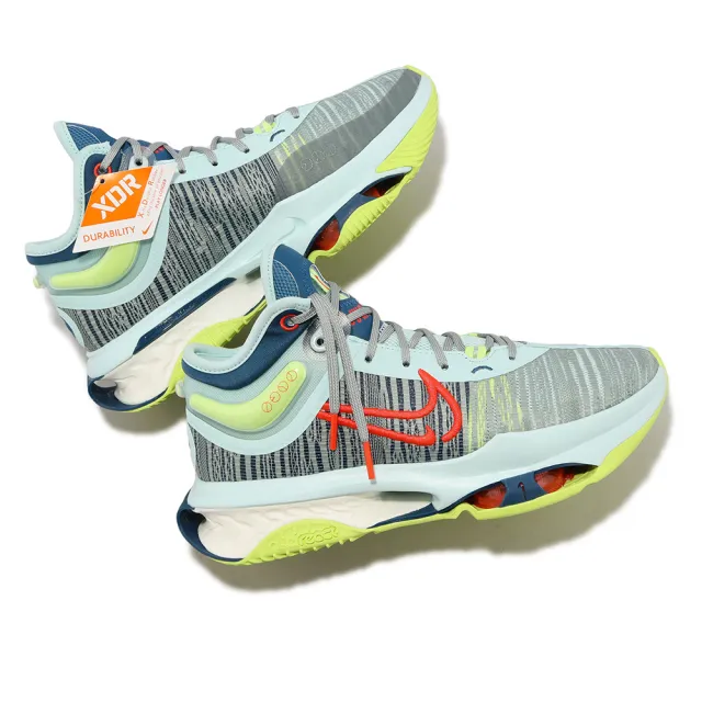 【NIKE 耐吉】籃球鞋 Air Zoom G.T. Jump 2 EP 男鞋 藍 綠 Alpha Wave 緩震(DJ9432-300)