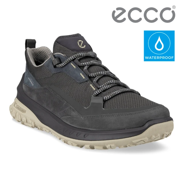 ecco ULT-TRN W 奧途真皮摩登運動鞋 女鞋(磁石灰 82425350869)