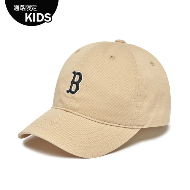 MLB 童裝 可調式水鑽棒球帽 童帽 波士頓紅襪隊(7FCP