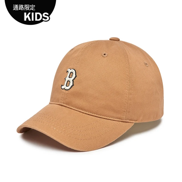 MLB 童裝 可調式水鑽棒球帽 童帽 波士頓紅襪隊(7FWR