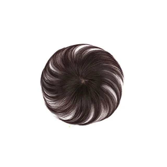 【米蘭精品】極速出貨  真髮女髮片短假髮透氣假髮片輕量免打理隱形增髮量假髮接髮(9*9cm2色74fr9)