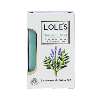 【土耳其原裝 LOLE’S】薰衣草極潤保濕修護機能皂150g(3入組)