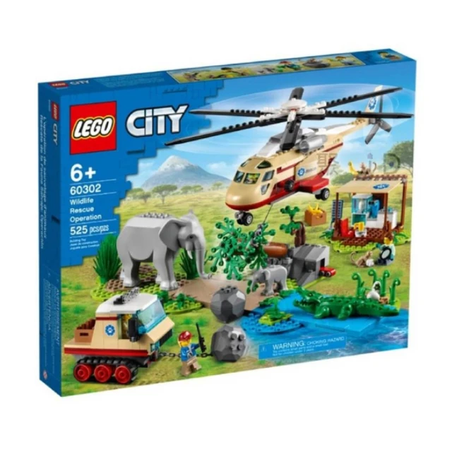 LEGO 樂高LEGO 樂高 City 城市系列 - 野生動物救援行動(60302)