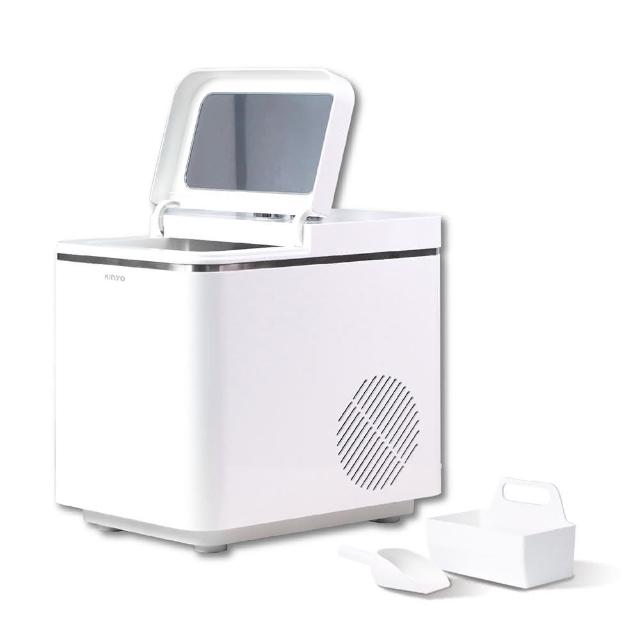 KINYO ICE-9037 KINYO ICE-9037 製冰機,中國製造,ABS塑鋼內部材質耐用,尺寸W249xH335xD354 mm小巧適閤家用。容量1~2L,110V/60Hz電壓,消耗功率200W以下,重量9300g輕便。配件含冰籃x1、冰勺x1,BSMI許可,1年保固。快速製冰,理想家用冰品解決方案,提升生活便利。