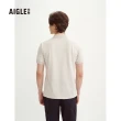 【AIGLE】男 快乾短袖POLO衫(AG-3P114A138 淺卡其)