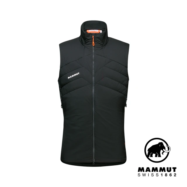 Mammut 長毛象 Rime Light IN Flex Vest 輕量機能化纖立領背心 黑/幻影黑 男款 #1013-02170