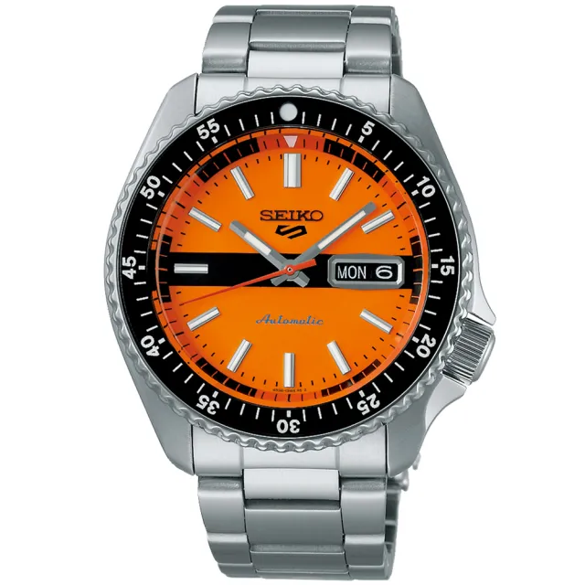 【SEIKO 精工】5 Sports 系列 55周年現代詮釋版 復古配色 機械腕錶   禮物推薦 畢業禮物(三款可選)