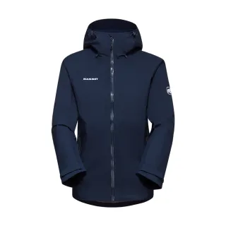 【Mammut 長毛象】Convey Tour HS Hooded Jacket AF  防風防水連帽外套 女款 海洋藍 #1010-28801