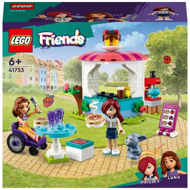 LEGO 樂高LEGO 樂高 41753 Friends朋友系列 鬆餅小舖(點心 積木 角色扮演)