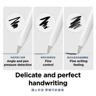 【Elago】Apple Pencil Pro/1代/2代/USB-C 替換筆尖4入(蘋果筆尖、耐磨、精確控制)