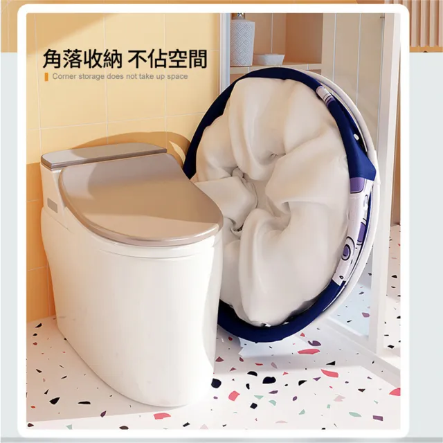 【DaoDi】2入組 免安裝泡澡桶加厚折疊泡澡桶摺疊(附收納袋坐墊 浴缸 免充氣摺疊泡澡桶 澡盆 浴缸 儲水桶)