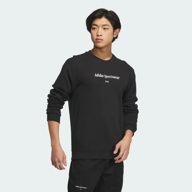 【adidas 官方旗艦】長袖上衣 大學T 男 IQ1369