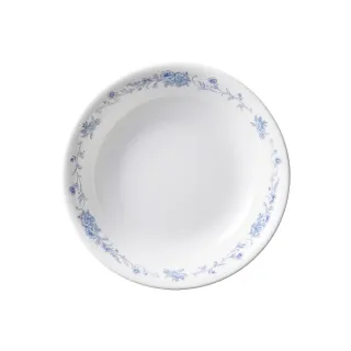 【CORELLE 康寧餐具】優雅淡藍6吋深盤(413)