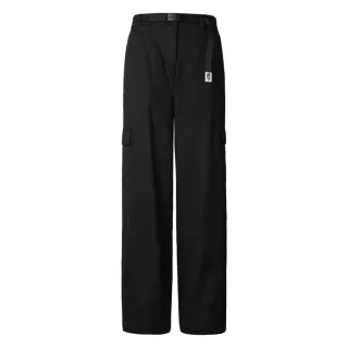 【The North Face 官方旗艦】北面女款黑色UPF防曬可調節休閒褲｜81S4JK3(抗UV)