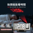 【Jo Go Wu】LED鏡面投影電子鐘(買一送一/鬧鐘/時鐘/溫度計/投影鬧鐘/電子時鐘/床頭鬧鐘/交換禮物)