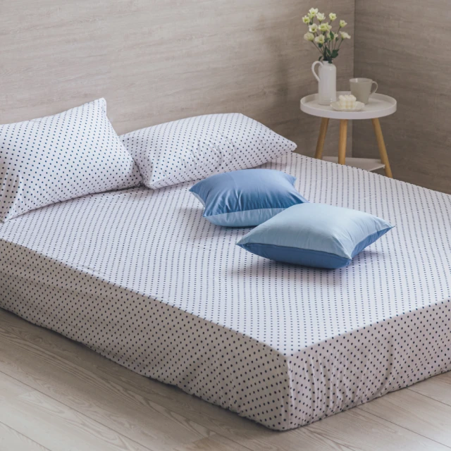 BBL Premium 100%天絲素色床包枕套三件組-法式