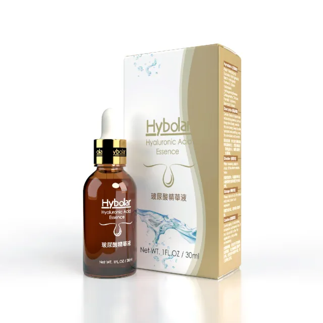 【Hybolar】玻尿酸精華液30ml(長效清爽滋潤保水保濕補水舒緩緊緻臉部保養敏感肌面膜)