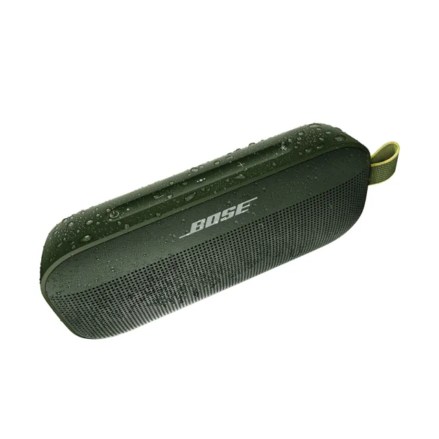 【BOSE】Soundlink Flex IP67 防水防塵 織帶掛環輕巧可攜式藍牙揚聲器 松柏綠