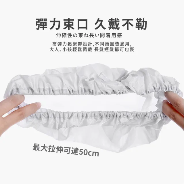 【盥洗用品】防水防油煙加厚浴帽(沐浴帽 淋浴帽 鬆緊浴帽 頭髮 護髮帽 洗臉 廚房髮網 浴室 染髮)