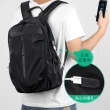 【SUNORO】大容量防潑水男士後背包 商務休閒旅行雙肩包 筆電包 學生書包 行李箱掛包(父親節禮物)