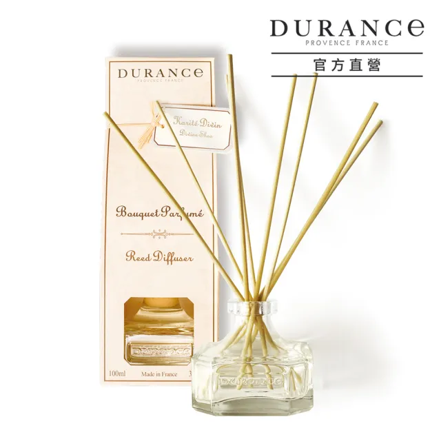 【DURANCE 朵昂思】大地擴香組 100ml(多款可選[橙花/麝香花/盛開果園/葡萄柚/櫻桃李/橄欖樹/杏仁香草])