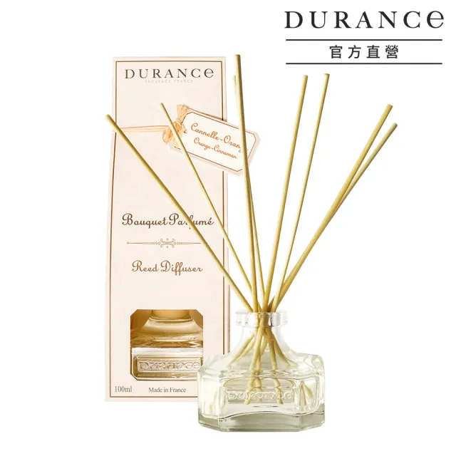 【DURANCE 朵昂思】大地擴香組 100ml(多款可選[橙花/麝香花/盛開果園/葡萄柚/櫻桃李/橄欖樹/杏仁香草])