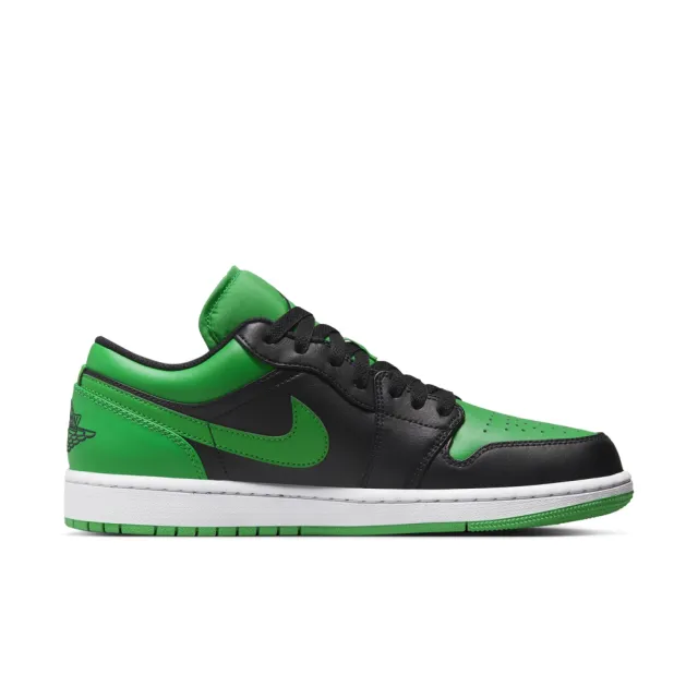 NIKE 耐吉】AIR JORDAN 1 LOW 男運動休閒鞋-黑綠(553558065) - momo