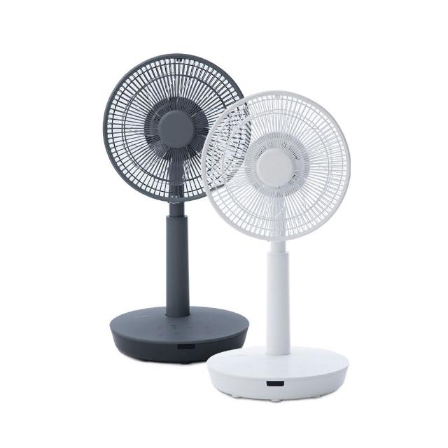 【SOLAC】10吋DC微電腦直立式風扇 SFC-F06(灰/白 二色可選)