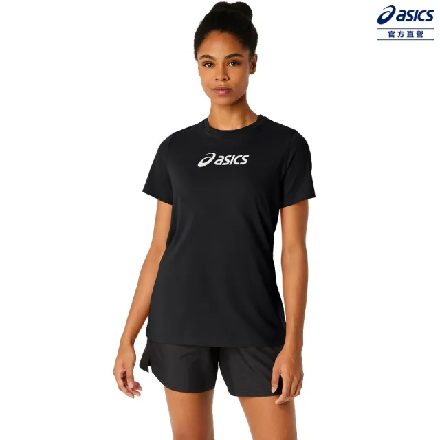 【asics 亞瑟士】TRAINING女 短袖上衣 女款  訓練上衣(2032C748-001)