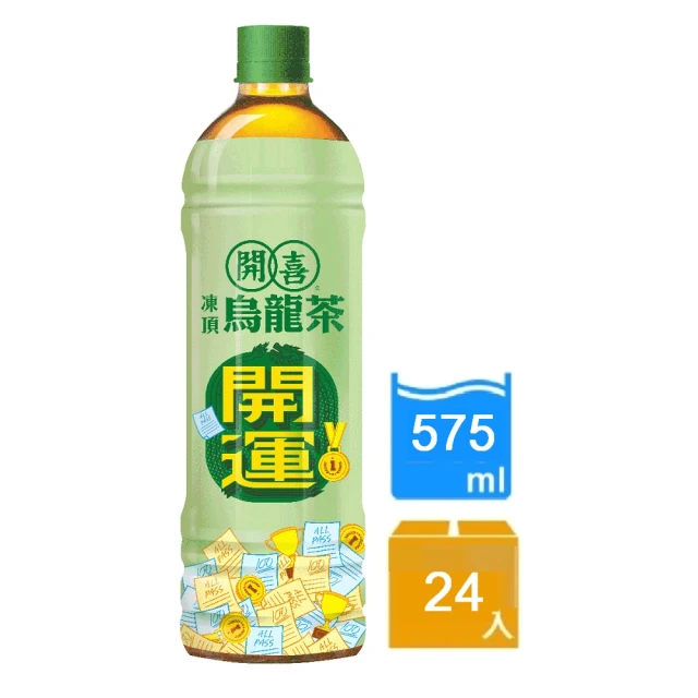 開喜 凍頂烏龍茶-無糖575mlx24入/箱