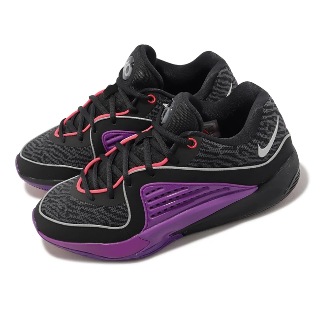 NIKE 耐吉 籃球鞋 KD16 EP 黑 紫 男鞋 氣墊 