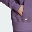 【adidas 愛迪達】外套 男款 運動連帽外套 三葉草 亞規 NEW C HOODIE 紫 IN4675