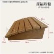 【MAEMS】仿木桌下腳踏凳 斜面款 擱腳板墊腳凳 台灣製造(拉筋板)