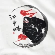 【EDWIN】江戶勝 男裝 忍者系列 伊賀忍者植絨印花厚長袖T恤(米白色)
