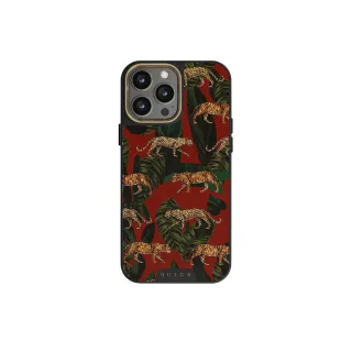 【BURGA】iPhone 15 Pro Elite系列磁吸式防摔保護殼-仲夏叢林(Magsafe)